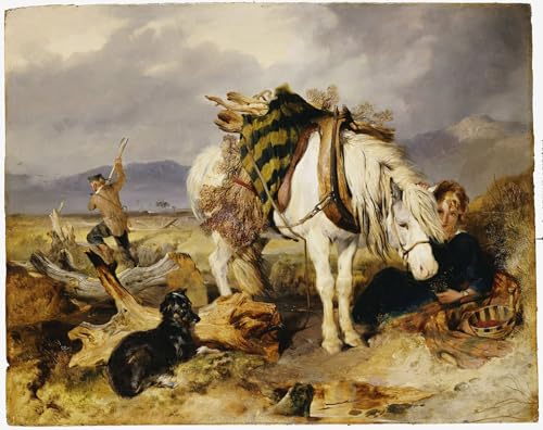 Pintura murales lienzo decorativo de bosque clásico para salón y dormitorio