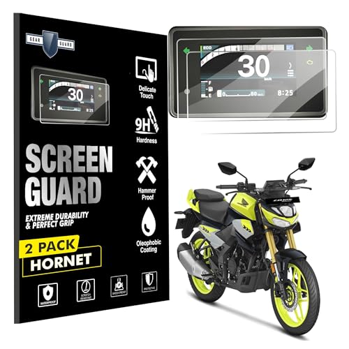 Image of [2 PACK] Gear Guard Speed Meter Screen Protector For Honda CB 125 HORNET (2025+) Bike || TFT Instrument Cluster Protector || Anti Scratch || CB 125 Digital Display Speedometer Console Accessory [Not Tempered Glass]