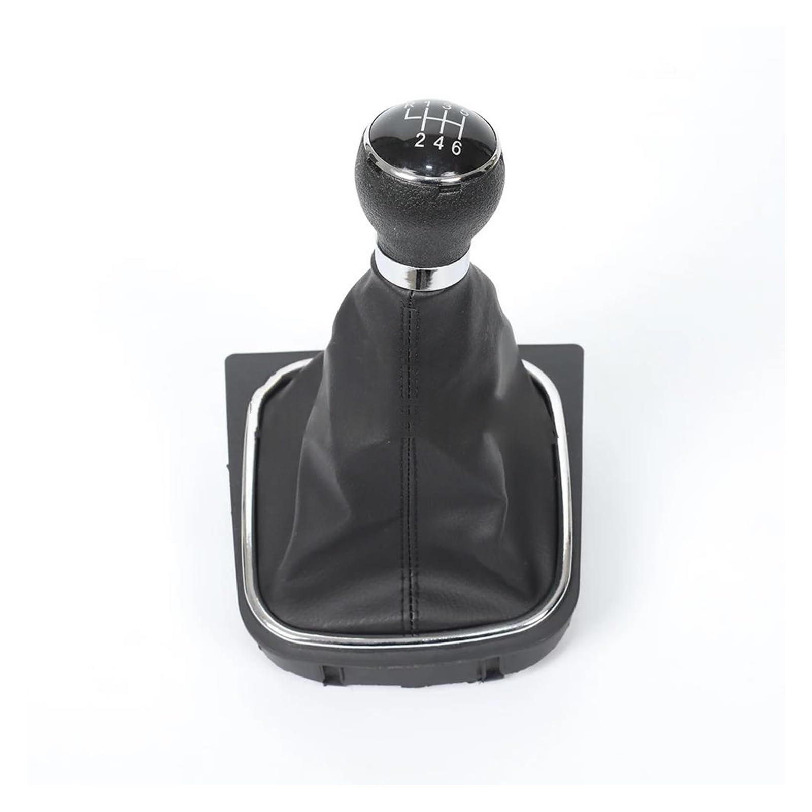 Zncojl A Car Gear Stick Knob For Vw For Rabbit For Golf 5 For Jett Mk5 2004-2014 5 6 Speed Car Gear Shift Knob No Modification Required(,For 6 Speed)