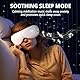 Healthrelife Augenmassagegerät mit Wärme, Vibration und Musik 5 Modi Vibrationsmassage zur Entspannung der Augen