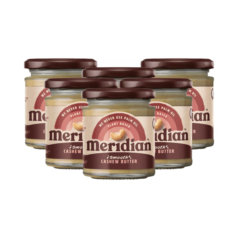 Meridian FoodsCashew Butter Smooth (6x170g)