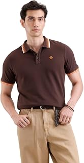WROGN Men's 100% Cotton Polo T-Shirt | Tipped Collar | Slim Fit Price In India