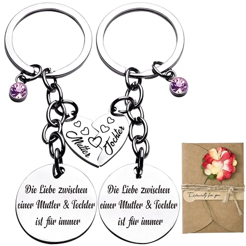Rebundex 2 Stück Mutter Tochter Geschenk Weihnachtsgeschenke Für Mama...