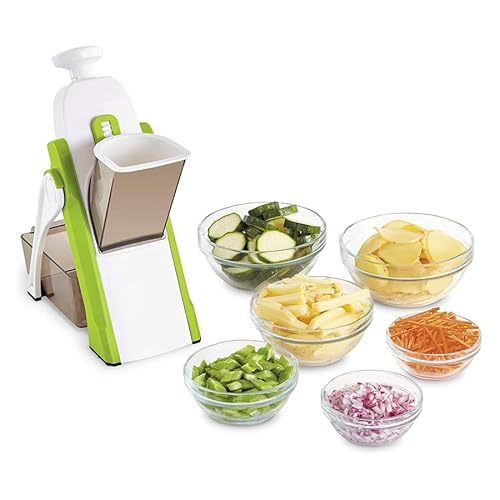 Multifuncional Food Chopper Mandoline Slicer Cortador e Fatiador de Verdura e Legumes.