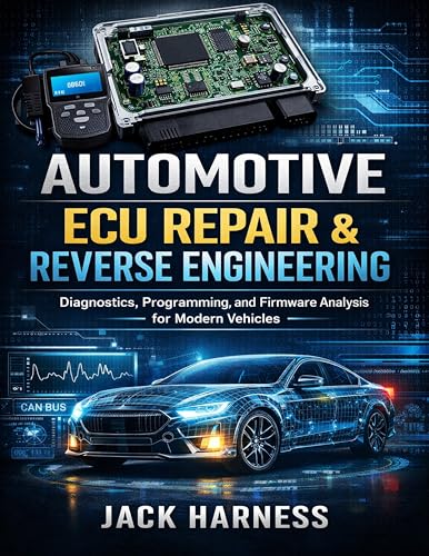 Automotive ECU Repair & Reverse Engineering: Diagnostics, Programming, and Firmware Analysis for Modern Vehicles (Modern Automotive Technology Diagnostics Mastery Series Book 4)