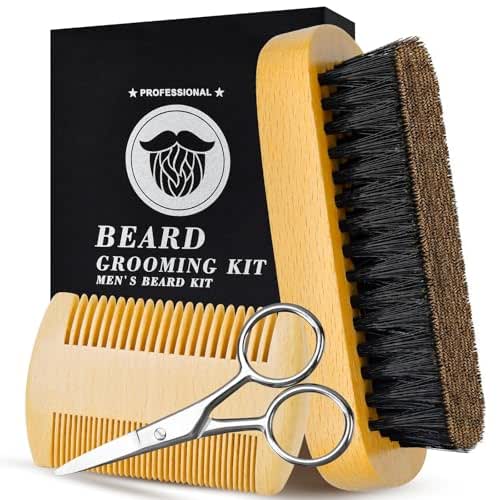 Fathers Day Dad Gifts Beard Brush for Men Him Boyfriend