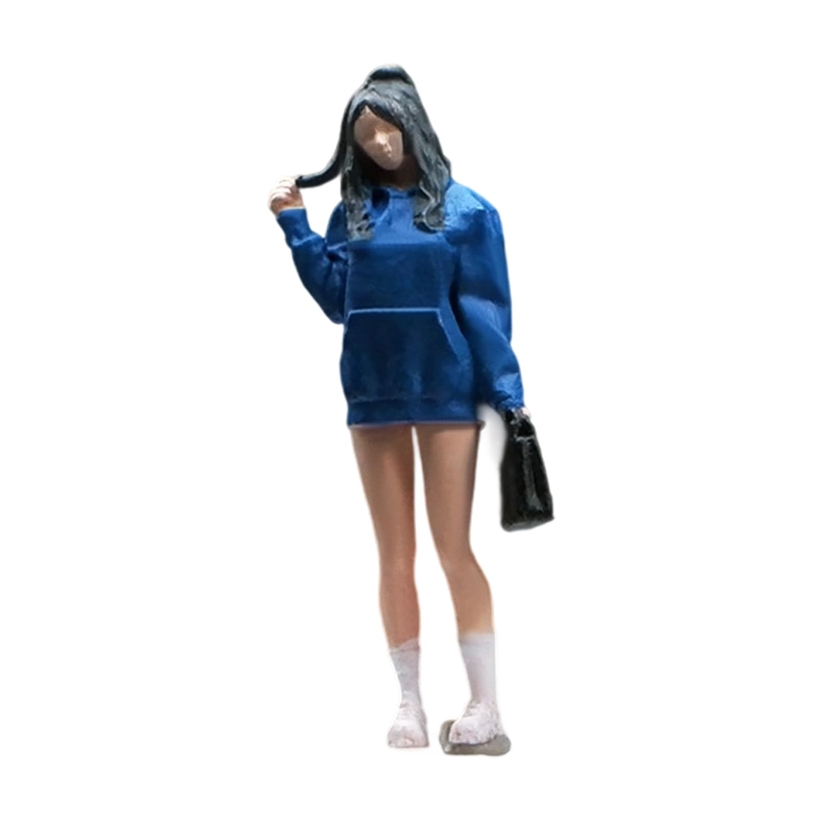 Sisyeuo Resins Tiny Figurines 1: 64 Scale Miniature People Model for Projects and Miniature Building Decoration Resins Figure Model for Dioramas