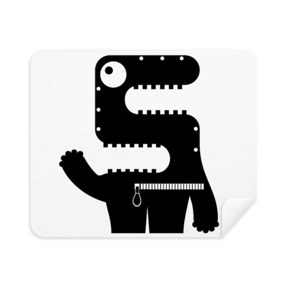 Universe Alien Monster Alien Cleaning Cloth Screen Cleaner 2pcs Suede Fabric