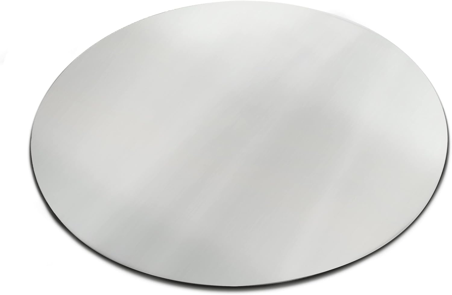 SPEEDYORDERS Round Silver Anti Scratch Acrylic Mirror Sheet Circle Mirror 30 inches Diameter, 1/8" Thick Shatterproof Round Mirror Ideal for Home, Wedding, Centerpiece, Table, Decoration