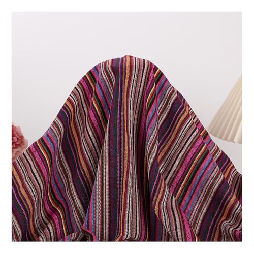 Tissu africain au mètre de style exotique haut de gamme pour décoration canapé et projets couture