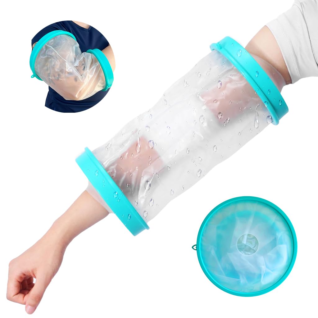 HANNEA® Waterproof Shower Cover for Hand, Reusable Wound Protector for Bath, Cast Cover Bag for Arm or Elbow Wounded, Sleeve Protetcor for Broken Wound Chemotherapy Treatment Bath Shower Cover for Arm (B0D767HRW9) Amazon Price History, Amazon Price Tracker