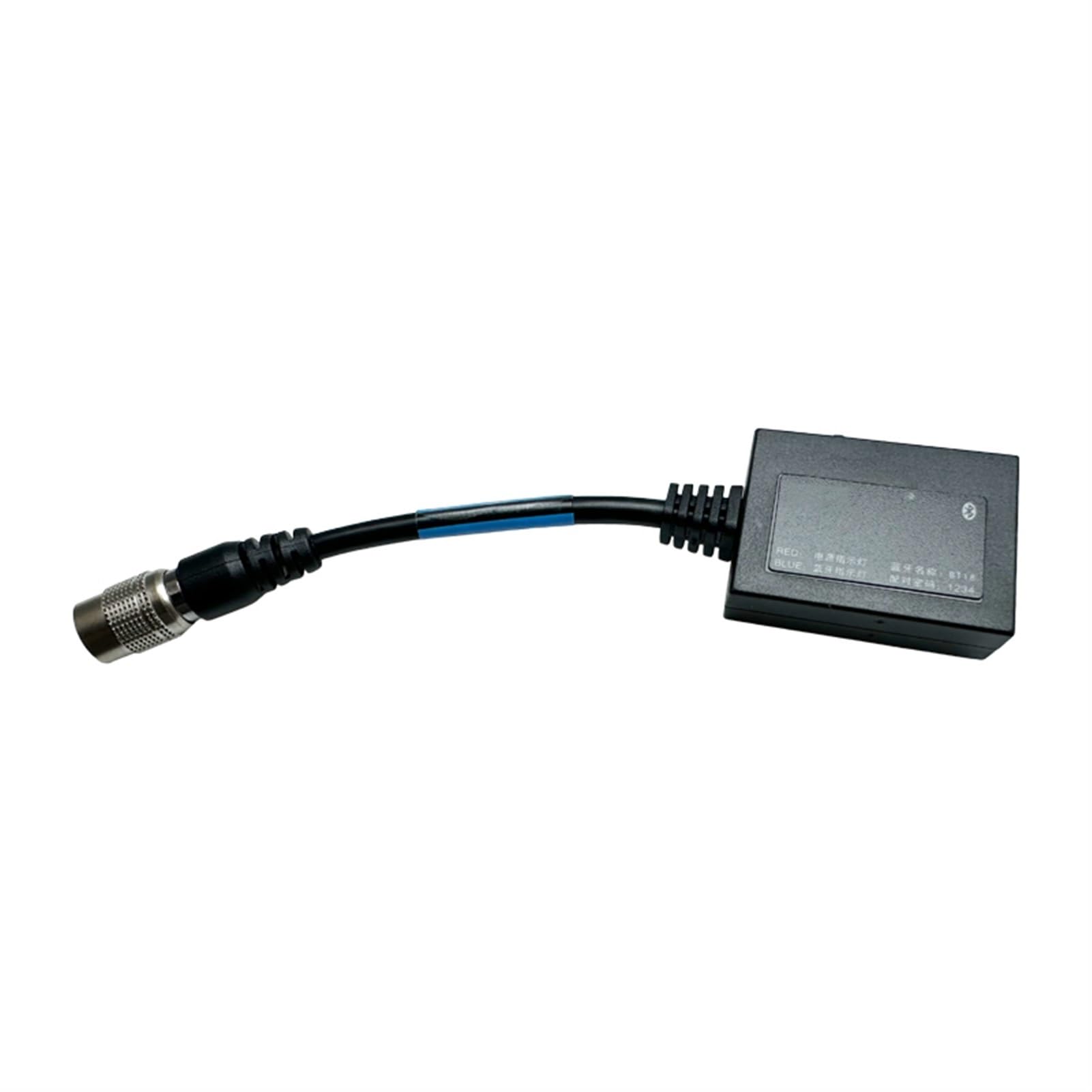 GHZHANG Bluetooth Adapter Hirose 6 Pin with Charger and Cable To USB For Hi-target Total Station Data Cable(3 plug)