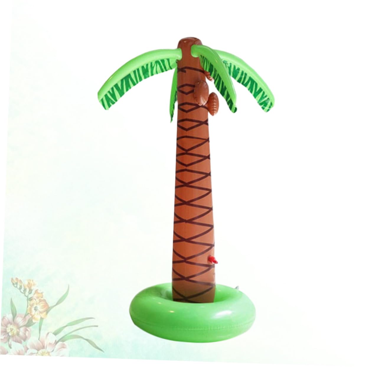 ORFOFE Jouet d'Arrosage Gonflable en PVC de Cocotier pour Garçon et Filles, Léger et Portable, pour Jeux d'eau en Extérieur sur Pelouse