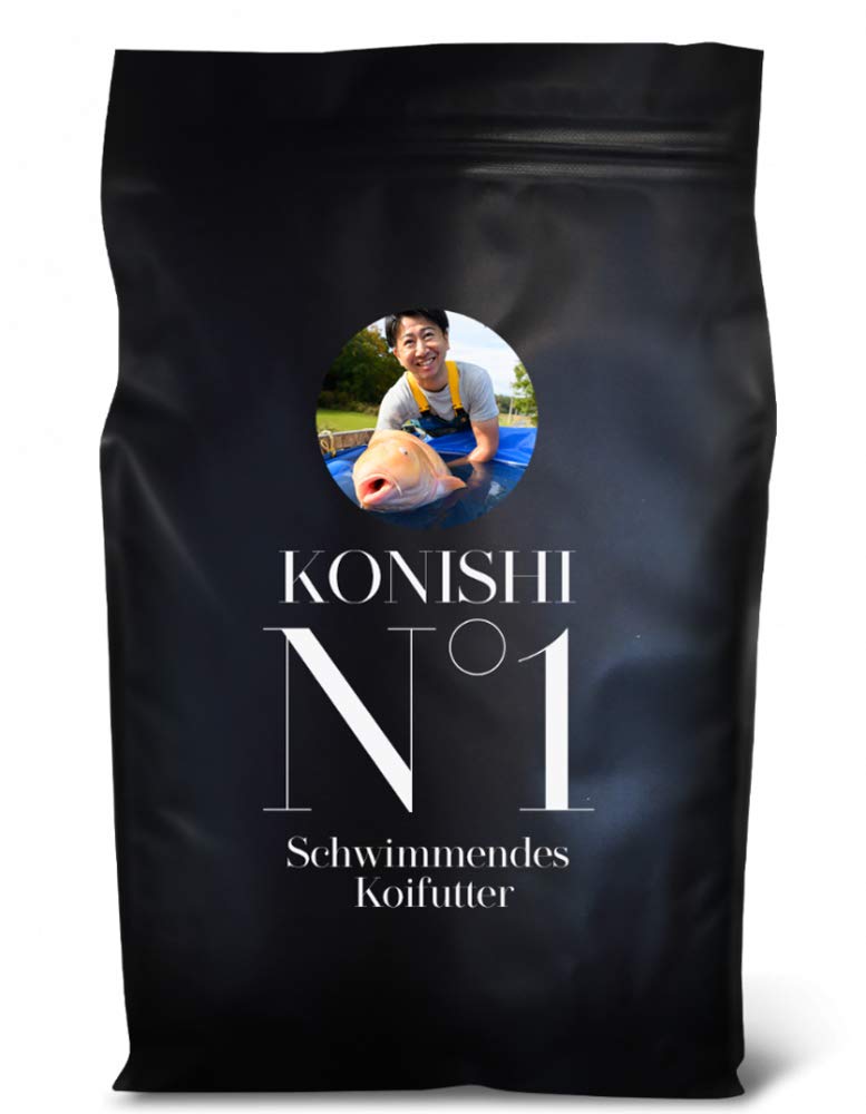Konishi Nr 1 Koi Fischfutter in Beutel für Koi Fische, 5 kg