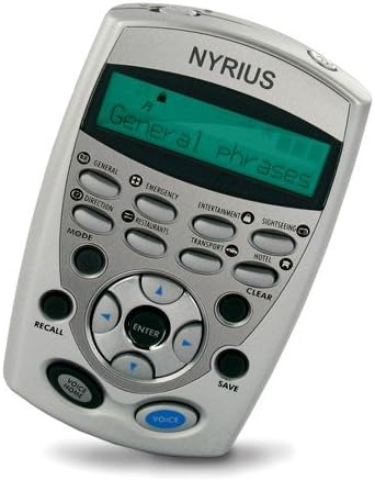 Nyrius LT12 12-Language Speaking Global Digital Translator and Dictionary