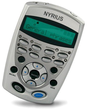 Nyrius LT12 12 Language Global Digital Talking Translator Foreign Pocket-Sized Electronic Speaking Dictionary