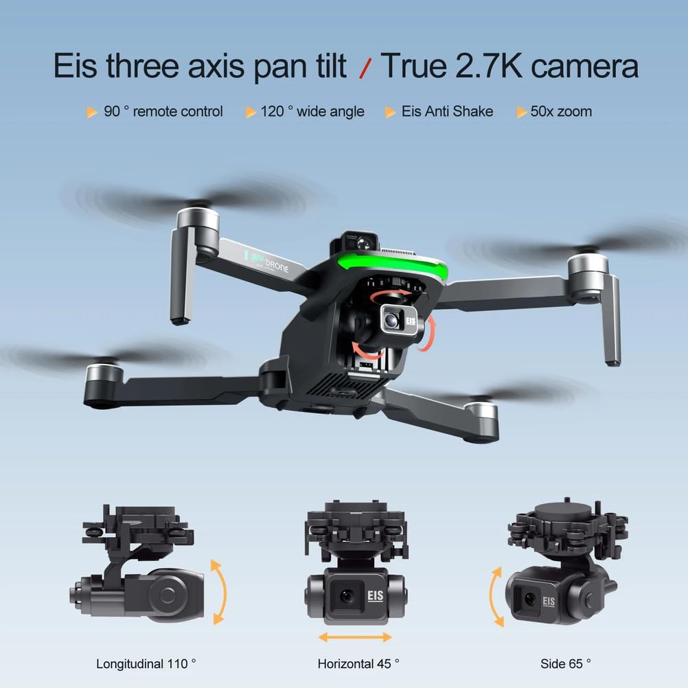Single battery,dron s155 pro max 5g gps profesjonalny 4k hd fotografia lotnicza gimbal 3-osiowy obciążenie 500 g dron z napędem no/360 do omijania przeszkód