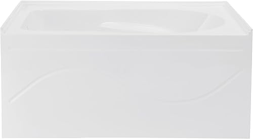 Miniatura 37 de Swiss Madison Well Made Forever SM-AB546 Ivy - Bañera con alcohol, 60 x 30 pulgadas, blanco brillante