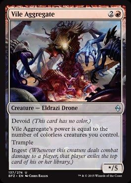 Magic The Gathering - Vile Aggregate (137/274) - Battle for Zendikar