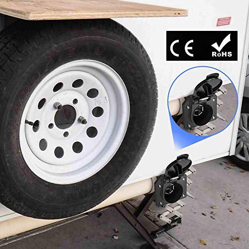Yonhan 4 Pin To 7 Pin Adapter Trailer Light Adapter 4-Way Flat Truck To 7-Way Blade Reverse Plug Connector With Mounting Bracket For Towing Solutions #TOP4