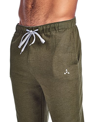 Men's Jersey Knit Jogger Lounge Pants - Ottoman Ribbed Sage Green - XX-Large4
