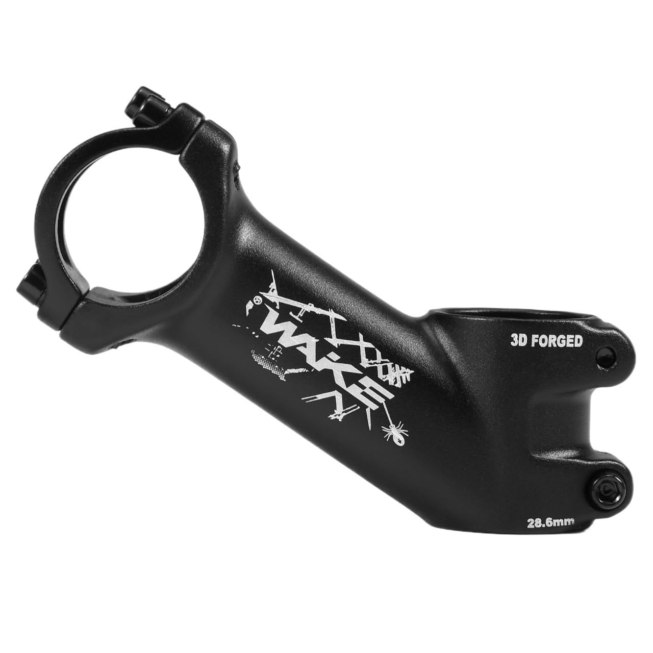 JIASHUNHE Bike Stem 25/35 Degree Bicycle Stem Ultralight Mountain Road Bike For 31.8mm Handlebar 60-130mm Accessories(100mm 35degree)