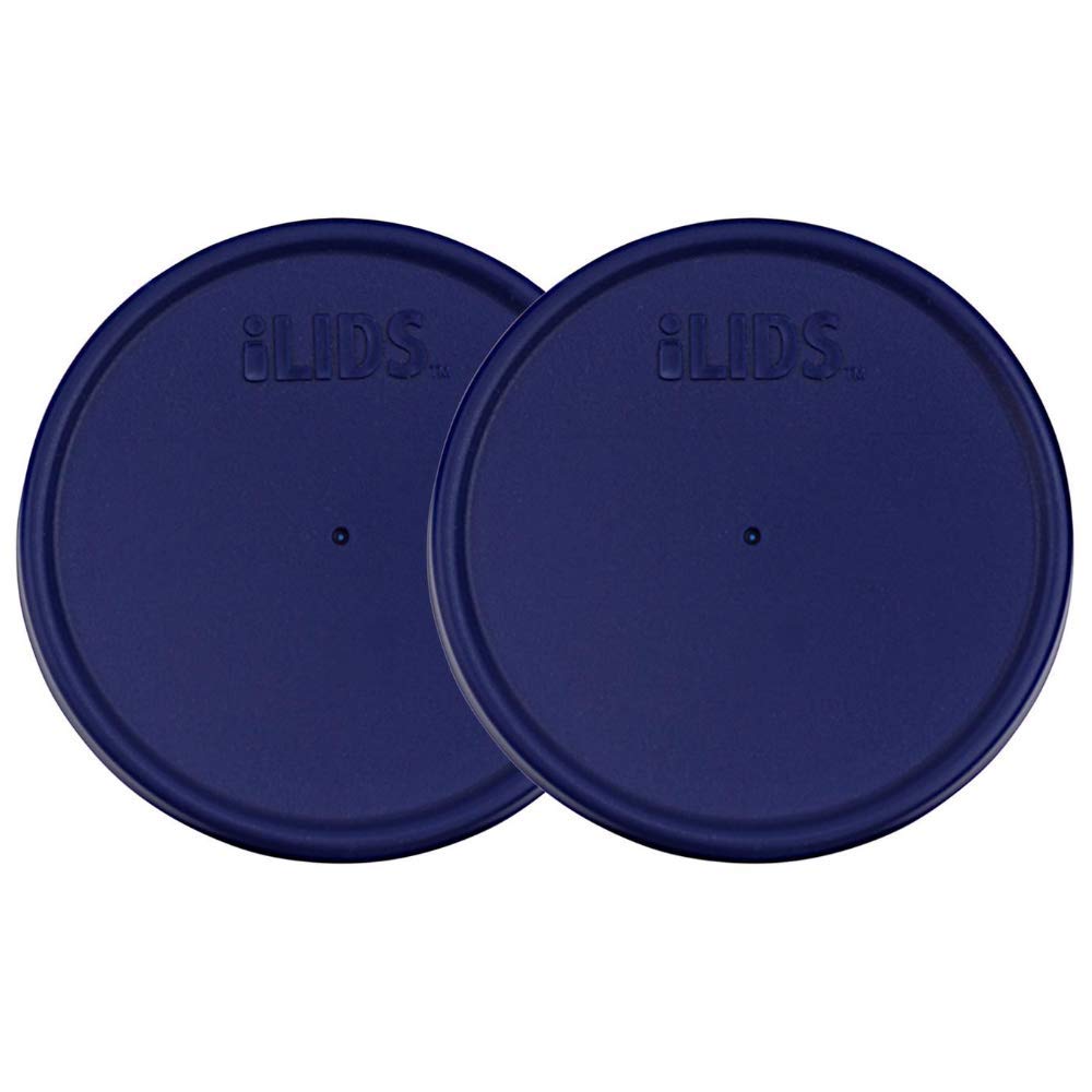 Buy iLIDS Mason Jar Storage Lid, Regular Mouth, Cobalt, Pack of 2