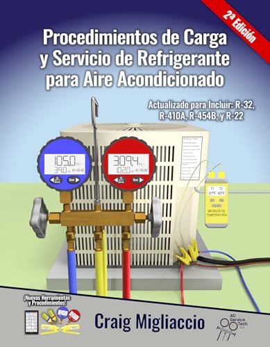 Procedimientos de Carga y Servicio de Refrigerante para Aire Acondicionado 2a.Ed