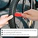 Fukaisu 20pcs Bike Tire Repair Kit, Bicycle Inner Tube Puncture Patch Kits Includes 12 Tire Patches Filer Blade Tyre Lever & Sandpaper for Mountain and Road Bikes