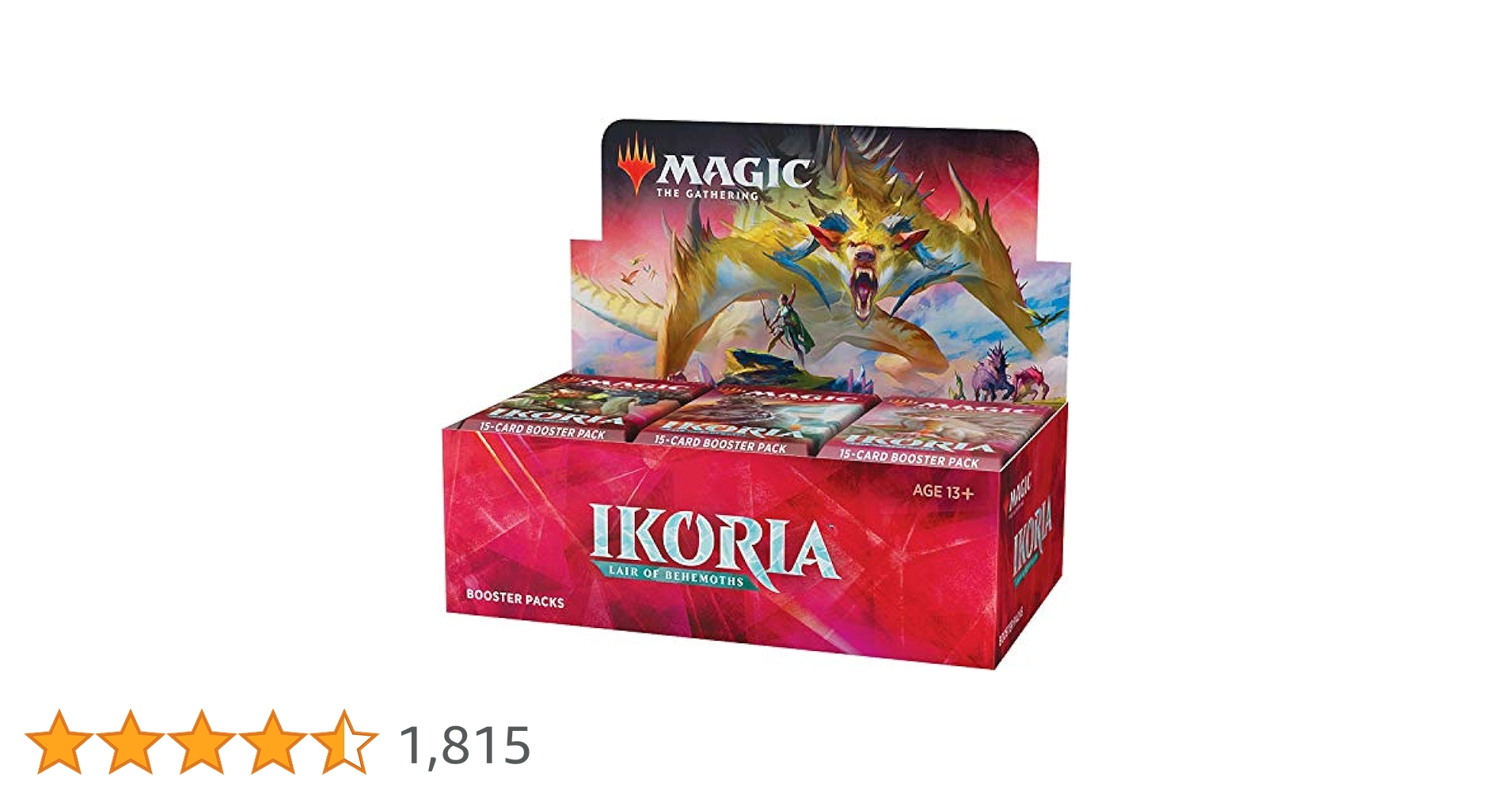 Magic: The Gathering Ikoria ブースターパックbox Magic: The Gathering Ikoria: Lair of Behemoths Draft Booster