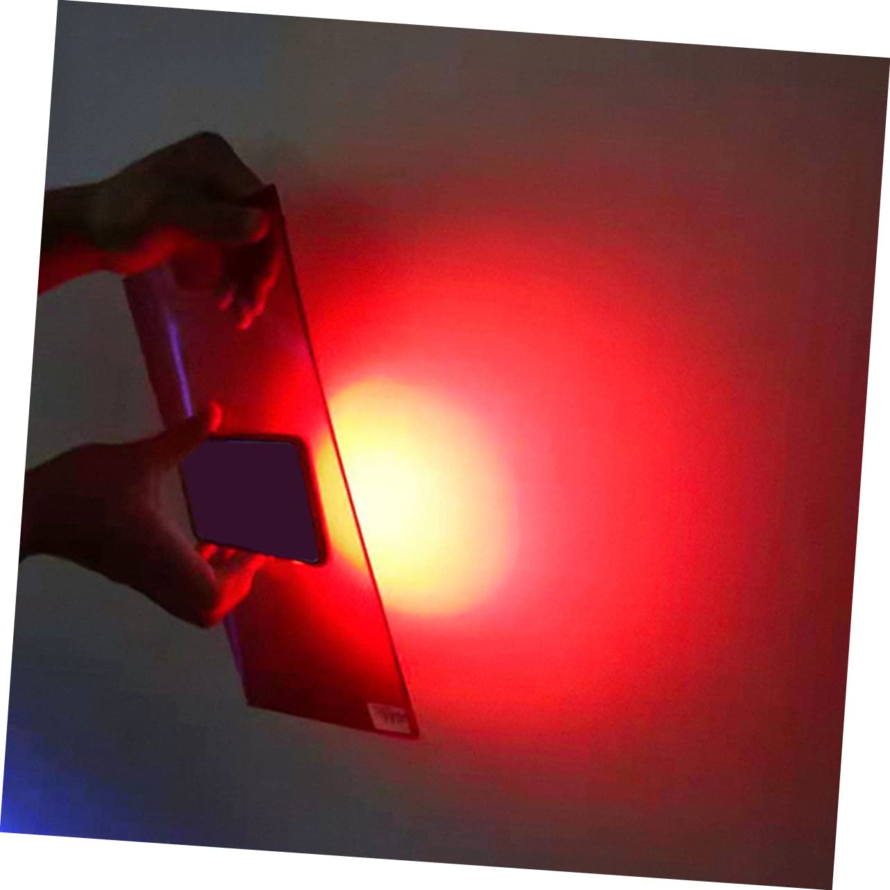Film Filtrant Couleur Rouge Pour éclairage LED - Rouleau 200x30 Cm, PET - Pour Photo, Vidéo, événements, Correction Couleur