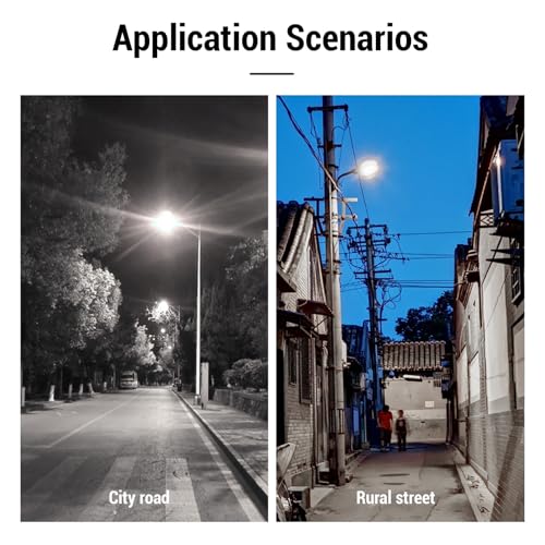 Spacnana LED Parking Lot Light, Aluminum Alloy Housing, 100W 6000K Street Light for Outdoor Yard Basketball Court