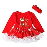 gestreift prinzessin kleid weihnachten outfits kleidung xmas baby jogginganzug mädchen 3pcs outfits setbrief gedruckt spielanzug overall hirsch sport hosen soft cap weihnachten outfits set prinzessin rot freizeit kleider baby mädchen kleidung set