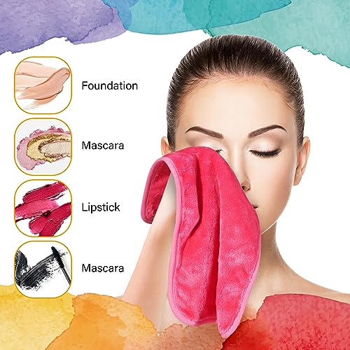 Nugilla Makeup Remover Cloth, Gentle Soft Makeup Removal Towel Just Add Water, Reusable Makeup Remover Pads For Face #TOP1