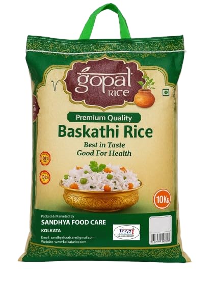 Gopal Premium Husking Banskathi Rice, Extra Long Grains | Non-Sticky ...