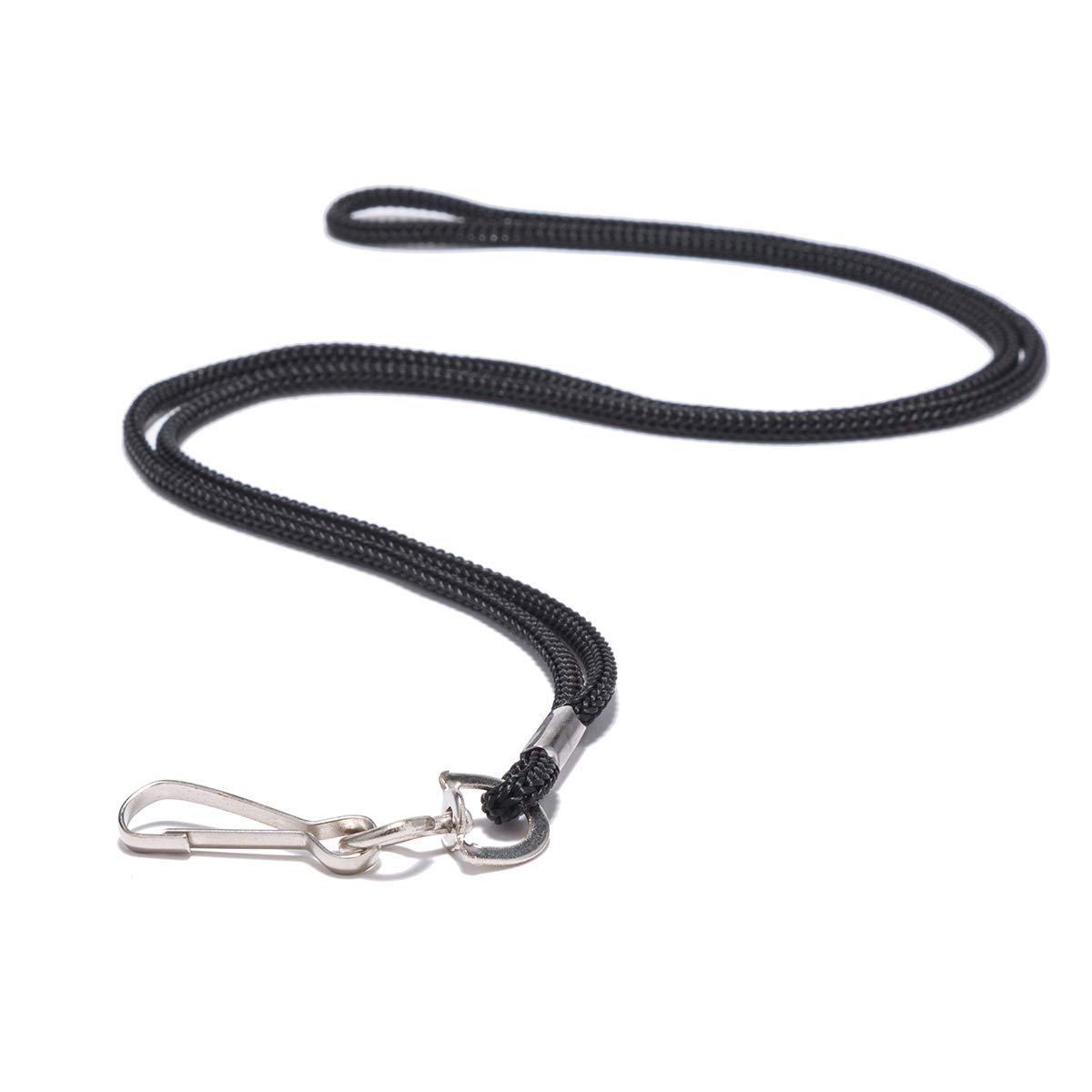 Soporte horizontal extra grueso para tarjetas de identificación con cremallera resellable impermeable (soportes con cordones, 100 unidades)