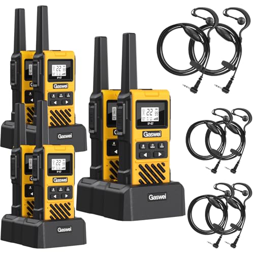 Gaswei G1pro Long Range Walkie Talkies for Adults with Headset