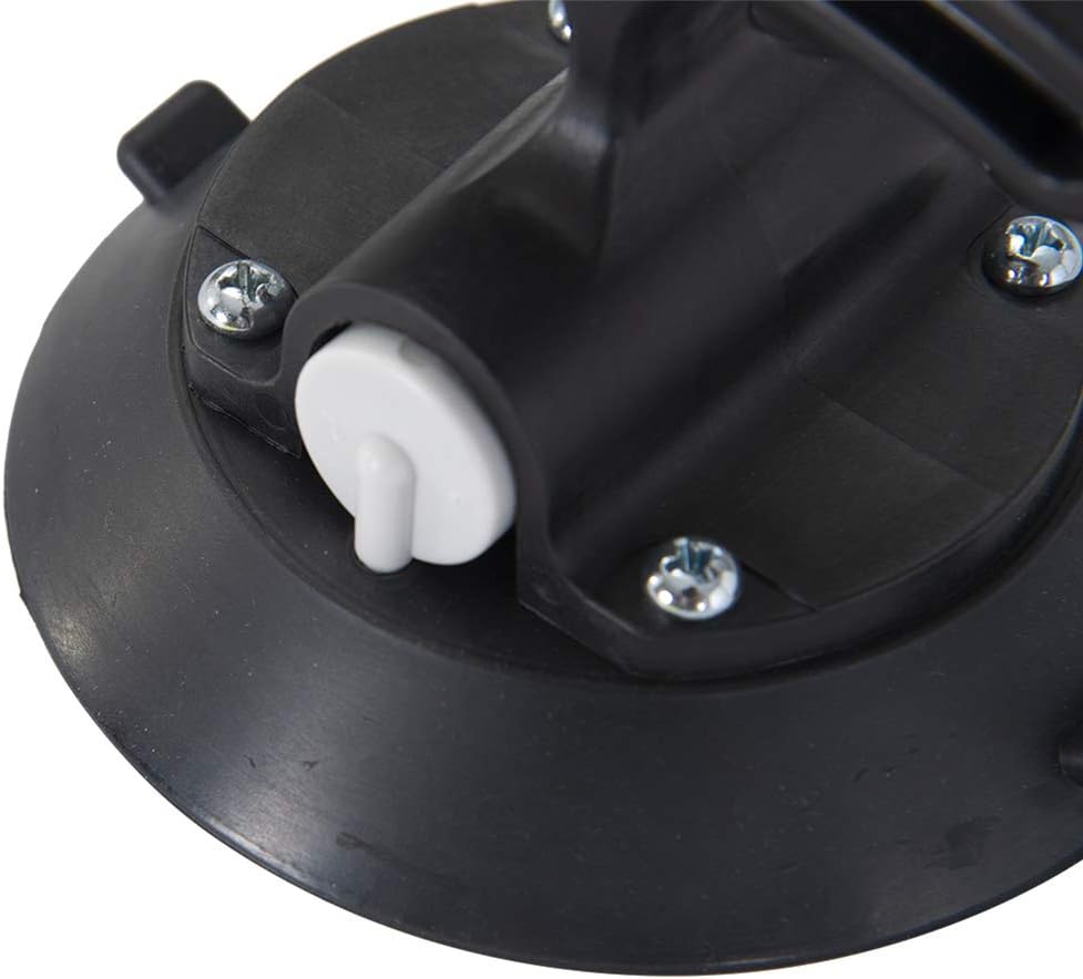 IMT 4.5" Glass Suction Cup Pump Active, T-Handle Vacuum Suction Cup Glass Lifter with Concave Plate for Flat/Curved Surface