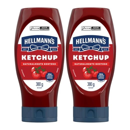 Pack Ketchup Hellmann's Squeeze 2 Unidades 380g