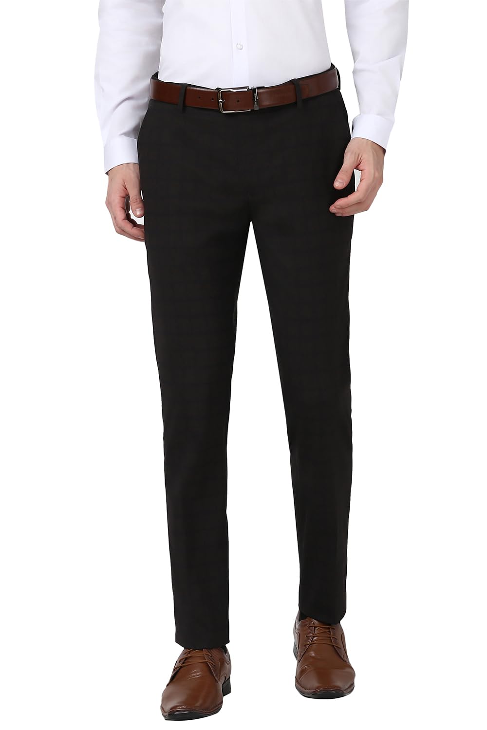 peter england Men Slim Fit Pants-picture-17