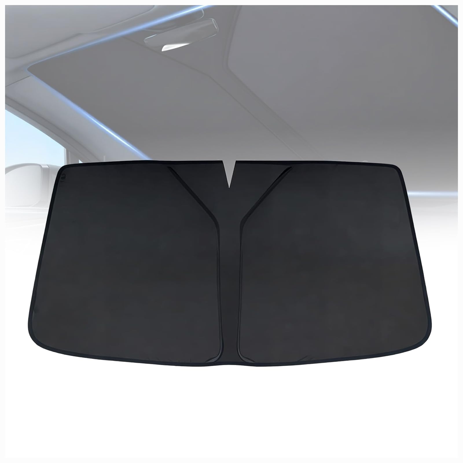 GVCIUSM Car Windscreen Sun Shade for Volvo V60 1st Gen 2011-2018 Front Windshield Sun Visor Sun Heat Protection Summer UV Protection