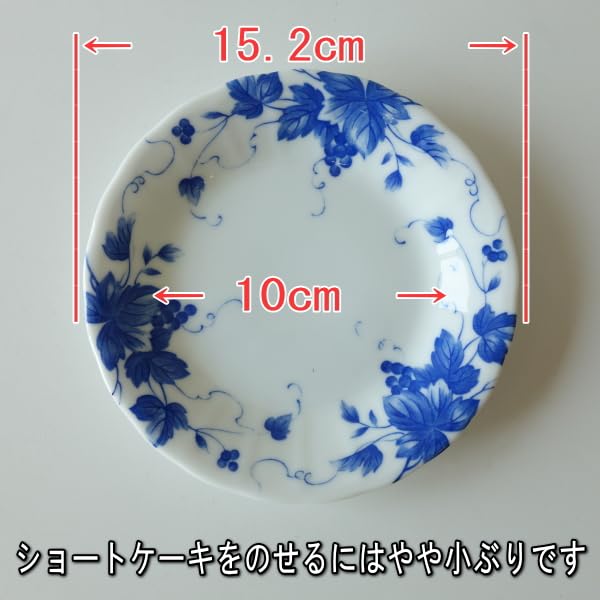 丸格子柄プレート皿５枚セット水色　白 丸格子柄プレート皿5枚セット水色 白 丸格子柄プレート皿5