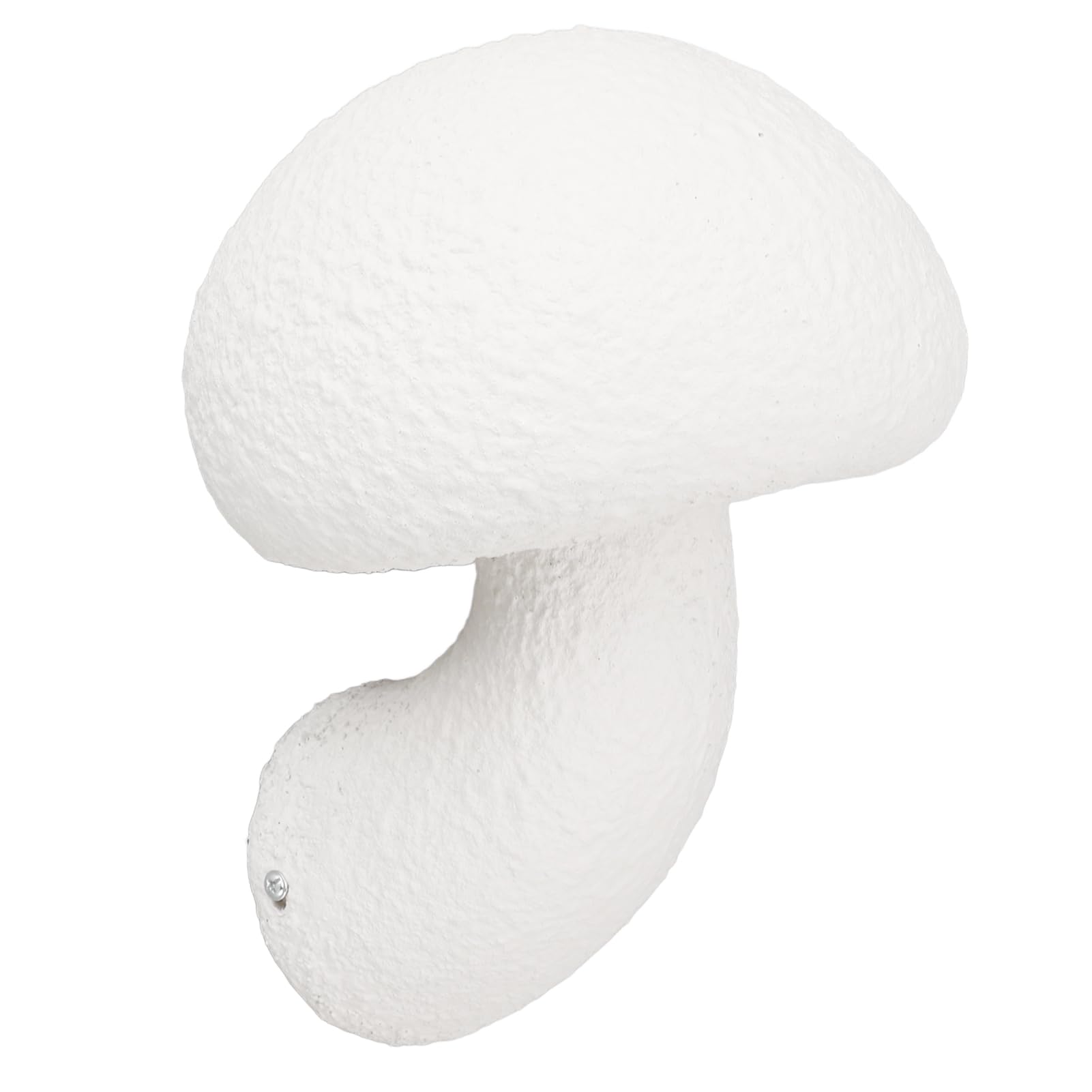 Lampada da Parete a Fungo Sorgente Luminosa Decorativa retrò Design Semplice per Camera da Letto Soggiorno Metallo e Resina