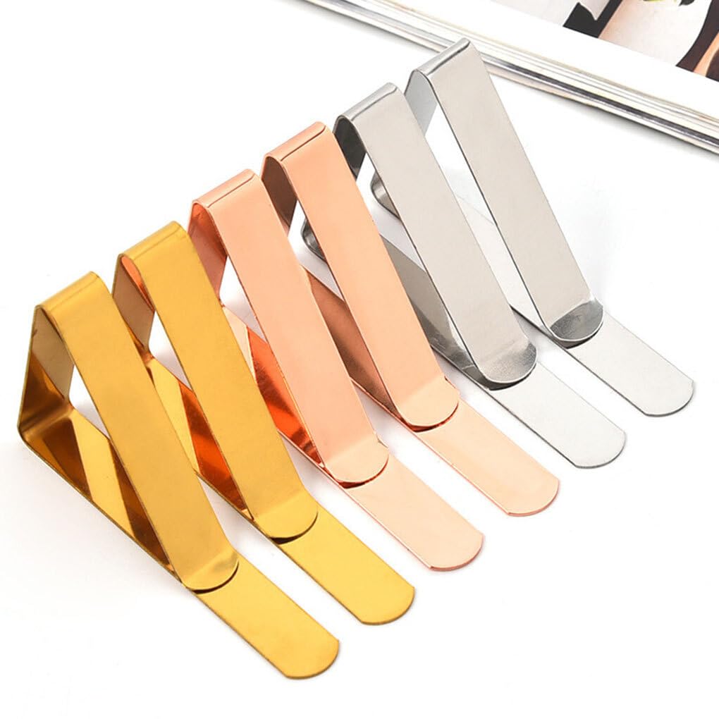 Rongweiwang 12 Pack/lot Clips De Nappe Faciles à Fixer-Fixer