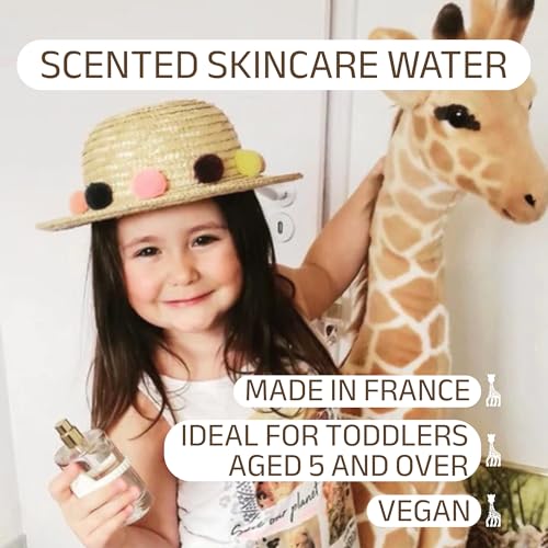 Image of Sophie la girafe Eau de Toilette | Includes Sophie Teether | Nostalgic Childhood Scent of Citrus & Vanilla (50 ml or 1.7 fl oz)