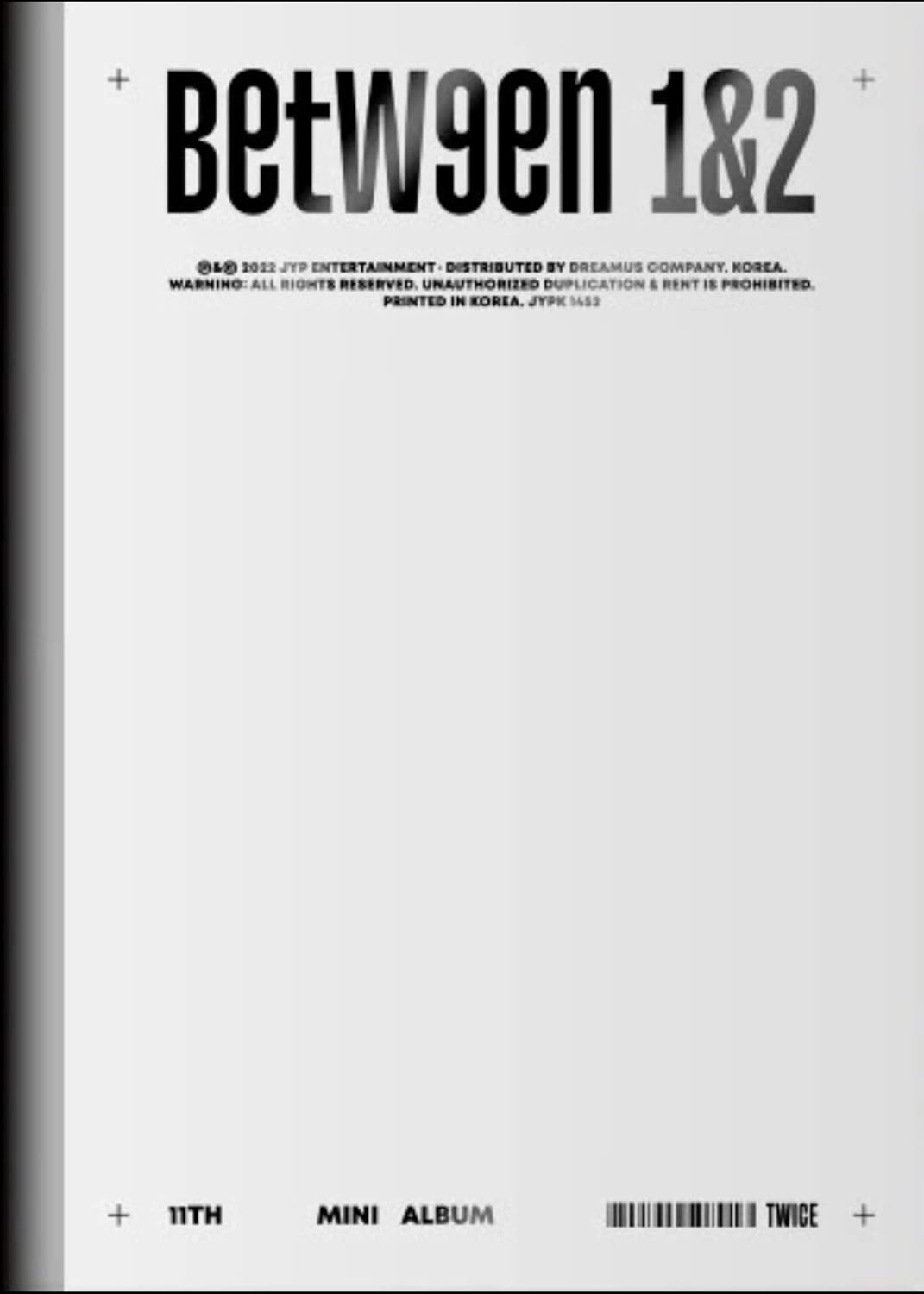 Twice Between 1 & 2 Official 11th CD Mini Album Target