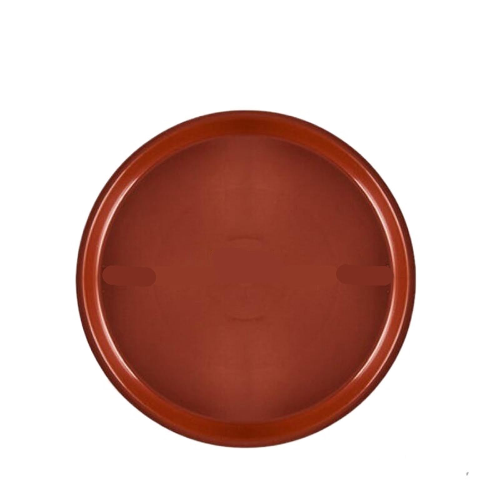 Plastikowe podstawki do doniczek 30 szt. tace na doniczki Okrągłe spodki rośliny Wielokolorowe rozmiary Wewnątrz zewnątrz(Red,11.5x13.5cm)