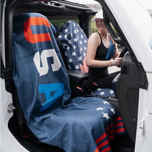 Image of Sprints Athletic Running Towel, Full-Sized, Car Seat Cover - Performance Microfiber(USA)