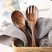 Muso Wood Acacia Salad Servers,10-inch,set of 2 (Acacia salad servers)