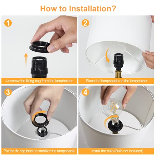 Crystal Touch Table Lamp With 2 Usb Ports, 3 Way Dimmable Nightstand Lamp Modern Bedside Lamp With White Shade And Golden Base Crystal Lamp For Bedroom, Living Room, Office ( 6W Led Bulb Included) #TOP6